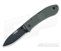 Kabar Knives Dozier Foliage Green Folding Hunter 4062FG