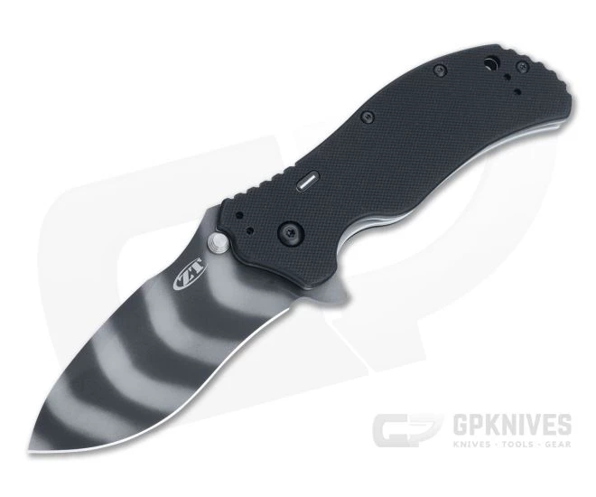Zero Tolerance 0350 Tiger Stripe S30V Tritium Black G10 Assisted Flipper 0350TSTR 3 Zero Tolerance 0350 Tiger Stripe S30V Tritium Black G10 Assisted Flipper 0350TSTR