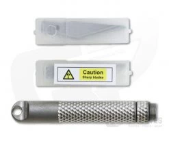 Maratac Key Ring Titanium Collapsible Scalpel + Spare Blades -EDC (Every Day Carry) Shop 035 3 6