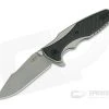 Zero Tolerance 0393GLCF Hinderer Flipper Glow Carbon Fiber Titanium Frame Lock -EDC (Every Day Carry) Shop 0393glcf 2