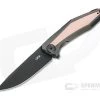 Zero Tolerance x Sinkevich 0470 Flipper Limited DLC S110V Copper Inlay Titanium Folder 0470S110V -EDC (Every Day Carry) Shop 0470s110v 1 1