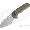 WE Knives x Ferrum Forge Mini Malice Blasted 20CV Stonewashed Bronze Button Lock Flipper WE054BL-4 -EDC (Every Day Carry) Shop 054bl 4 1