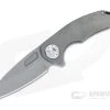 Curtiss Knives F3 Medium Dark Stonewashed XHP Wharncliffe Flipper Standard Slim Folder -EDC (Every Day Carry) Shop 06 1 4