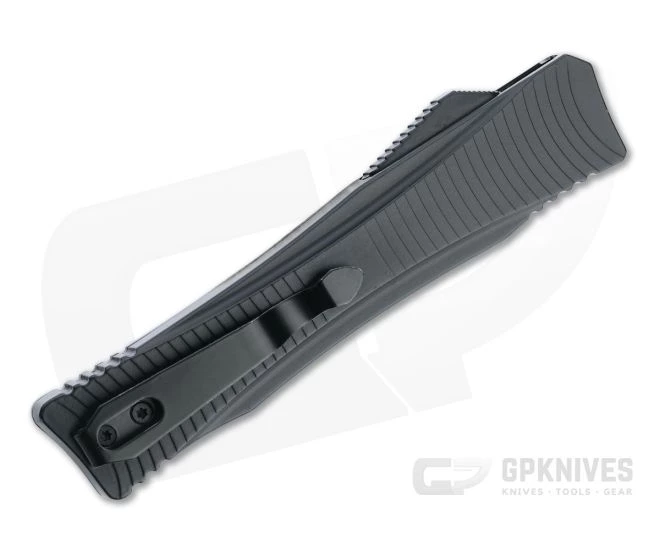 Boker Plus Lhotak Dagger 2.0 Black D2 Black Aluminum OTF Automatic 06EX244 4 Boker Plus Lhotak Dagger 2.0 Black D2 Black Aluminum OTF Automatic 06EX244 - Image 2