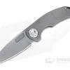 Curtiss Knives F3 Medium Dark Stonewashed XHP Wharncliffe Non-Flipper Standard Slim Folder