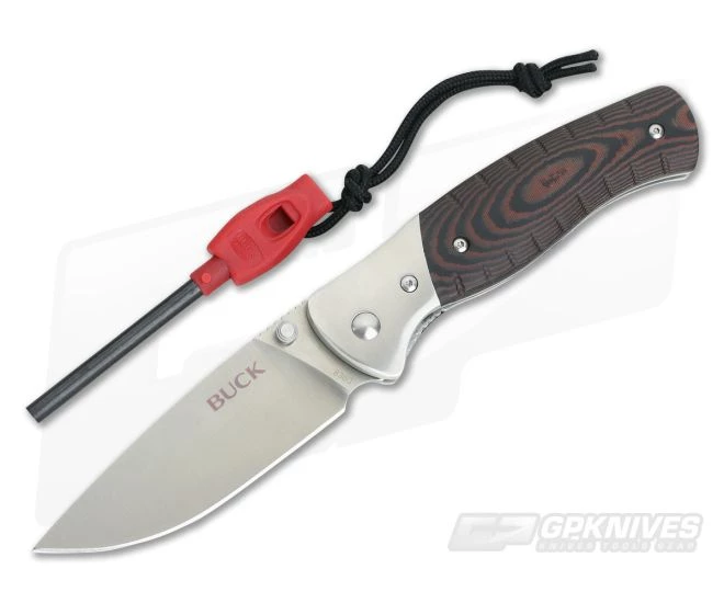 Buck Knives Selkirk Large Folding Knife Micarta 836 3 Buck Knives Selkirk Large Folding Knife Micarta 836