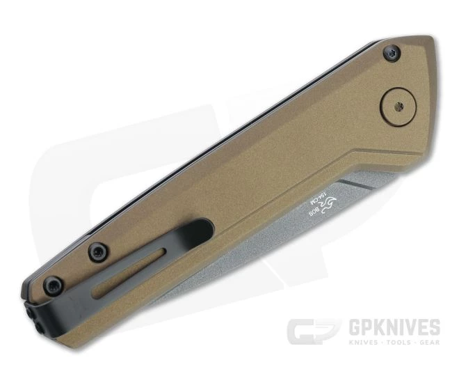 Buck Deploy Automatic Tungsten Gray 154CM Burnt Bronze Aluminum Folder 0838BRS1 4 Buck Deploy Automatic Tungsten Gray 154CM Burnt Bronze Aluminum Folder 0838BRS1 - Image 2