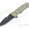 Buck Legacy Sprint Ops Pro LTD Black S45VN Green Micarta Flipper 0842GRSLE -EDC (Every Day Carry) Shop 0842grsle 1