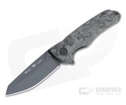 Buck Sprint Ops Flipper Coated S45VN Marbled Carbon Fiber Folder 0843CFS