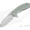 Hinderer XM-18 3.5" Stonewashed S45VN Spanto Jade G10 Tri-Way Flipper 0962