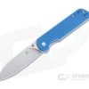 QSP Knives Parrot Drop Point Satin D2 Blue G10 Liner Lock Folder -EDC (Every Day Carry) Shop 102 d 1