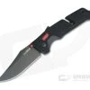 SOG Trident AT Black & Red Plain PVD D2 Black GRN AT-XR Lock Assisted Folder 11-12-01-57 -EDC (Every Day Carry) Shop 11 12 01 57