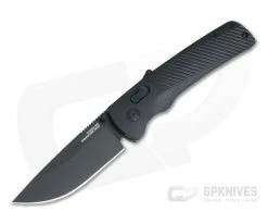 SOG Flash AT Blackout Plain PVD D2 AT-XR Lock Assisted Folder 11-18-01-57