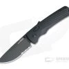 SOG Flash AT Blackout Serrated PVD D2 AT-XR Lock Assisted Folder 11-18-02-57 -EDC (Every Day Carry) Shop 11 18 02 57 1