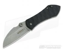 Boker Knives Anso 67 Black G10 Stonewashed N690 110620