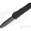 Guardian Tactical Recon-040 Black Tactical Elmax Single Edge Black D/A OTF Automatic 113111 -EDC (Every Day Carry) Shop 113111