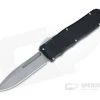 Guardian Tactical Recon-040 Stonewashed Elmax Single Edge Black D/A OTF Automatic 113511 -EDC (Every Day Carry) Shop 113511