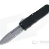 Guardian Tactical Recon-040 Stonewashed Elmax Serrated Single Edge Black D/A OTF Automatic 113512 1 Guardian Tactical Recon-040 Stonewashed Elmax Serrated Single Edge Black D/A OTF Automatic 113512 -EDC (Every Day Carry) Shop 113512 1