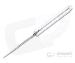 Bear and Son Cutlery Stonewashed Clip Point White Butterfly Knife 117WSW 7 Bear and Son Cutlery Stonewashed Clip Point White Butterfly Knife 117WSW -EDC (Every Day Carry) Shop 117wsw 3