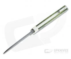 Boker Solingen Hunter's Knife Mono Damascus Green Curly Birch Lock Back Folder 118030DAM -EDC (Every Day Carry) Shop 118030dam 3