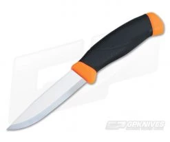 Mora of Sweden Companion Hi-Vis Orange Stainless Steel Fixed Knife 11824