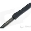 Microtech Ultratech Hellhound Tanto Signature Blackout DLC OTF Automatic -EDC (Every Day Carry) Shop 119 1dlcts 1