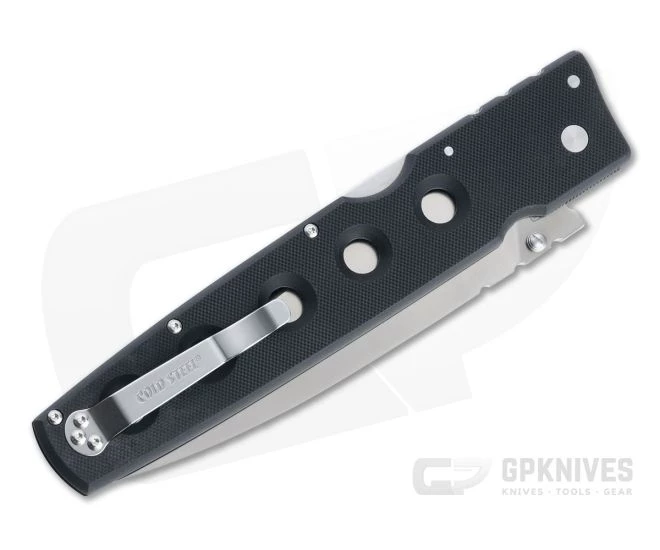 Cold Steel Hold Out 6" Satin S35VN Black G10 Tri-Ad Back Lock Folder 11G6 4 Cold Steel Hold Out 6" Satin S35VN Black G10 Tri-Ad Back Lock Folder 11G6 - Image 2