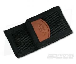 Moki Blakiston's Fish Owl Black Linen Micarta Lock Back Folder 120M -EDC (Every Day Carry) Shop 120m 4