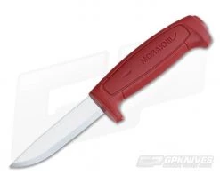 Mora of Sweden Basic 511 Red Fixed Knife Carbon Blade 12147