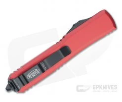 Microtech Ultratech T/E Black M390 Tanto Red OTF Automatic Knife 123-1RD -EDC (Every Day Carry) Shop 123 1rd m390 2