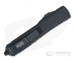 Microtech Ultratech Tactical Tanto Black Elmax Black OTF Automatic Knife 123-1T -EDC (Every Day Carry) Shop 123 1t elmax 2