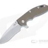 Hinderer XM-18 3.5" Recurve 20CV FDE G10 Blue Stonewashed Tri-Way Flipper 1288 -EDC (Every Day Carry) Shop 1288 1 1