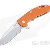 Hinderer XM-18 3.5" Recurve 20CV Orange G10 Bronze Stonewashed Tri-Way Flipper 1292 -EDC (Every Day Carry) Shop 1292 1 2
