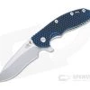 Hinderer XM-18 3.5" Recurve 20CV Blue/Black G10 Stonewashed Tri-Way Flipper 1293 -EDC (Every Day Carry) Shop 1293 1 1
