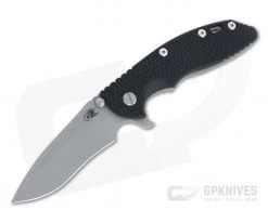 Hinderer XM-18 3.5" Recurve 20CV Black G10 Working Finish Tri-Way Flipper 1295