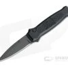 Piranha P12 Prowler Tactical PVD 154CM Black Button Lock Automatic -EDC (Every Day Carry) Shop 12bkt 1
