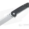 QSP Knives Penguin Sheepsfoot Satin D2 Black Micarta Liner Lock Folder