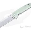QSP Knives Penguin Sheepsfoot Satin D2 Jade G10 Liner Lock Folder -EDC (Every Day Carry) Shop 130 v 1