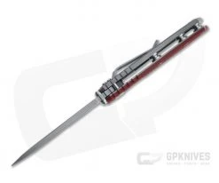 Hinderer XM-18 3.5" Recurve 20CV Red G10 Working Finish Tri-Way Flipper 1319 -EDC (Every Day Carry) Shop 1319 3 1