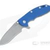 Hinderer XM-18 3.5" Recurve 20CV Blue G10 Working Finish Tri-Way Flipper 1320 -EDC (Every Day Carry) Shop 1320 1 4