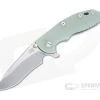 Hinderer XM-18 3.5" Recurve 20CV Jade G10 Stonewashed Blue Tri-Way Flipper 1321 -EDC (Every Day Carry) Shop 1321 1 2