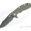 Hinderer XM-18 3.5" Skinny Harpoon Spanto 20CV OD Green G10 Battle Black Tri-Way Flipper 1332 -EDC (Every Day Carry) Shop 1332 1 1