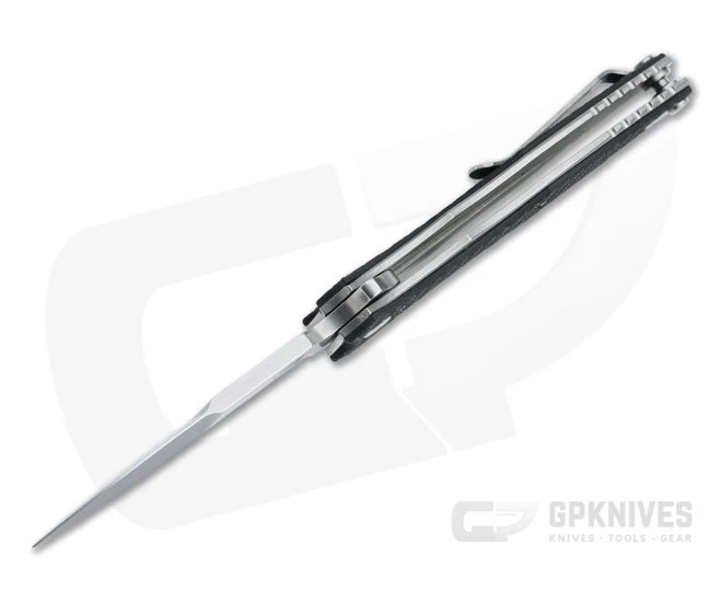 Hinderer Maximus Flipper Bayonet Stonewashed 20CV Black G10 Tri-Way Folder 1350 5 Hinderer Maximus Flipper Bayonet Stonewashed 20CV Black G10 Tri-Way Folder 1350 - Image 3