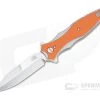 Hinderer Maximus Flipper Bayonet Stonewashed 20CV Orange G10 Tri-Way Folder 1351 -EDC (Every Day Carry) Shop 1351 1 2