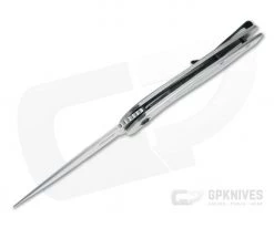 SOG Aegis FLK Stonewashed Stainless Steel Frame Lock Flipper 14-41-02-42 -EDC (Every Day Carry) Shop 14 41 02 42 3