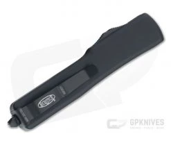 Microtech UTX-70 S/E Tactical Black M390 Drop Point OTF Automatic Knife 148-1T -EDC (Every Day Carry) Shop 148 1t m390 2