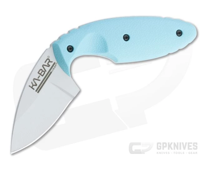 Kabar TDI USSF Astro MP Gray Plain Edge Blue Handle Fixed Blade Knife 1480SF 3 Kabar TDI USSF Astro MP Gray Plain Edge Blue Handle Fixed Blade Knife 1480SF