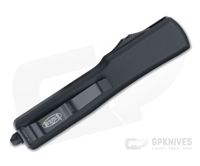 Microtech UTX-70 Tactical Black M390 Tanto Black OTF Automatic Knife 149-1T 4 Microtech UTX-70 Tactical Black M390 Tanto Black OTF Automatic Knife 149-1T - Image 2