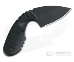 Kabar TDI Investigator Knife Black Plain Edge Tactical EDC Fixed Blade 1493 -EDC (Every Day Carry) Shop 1493 3