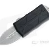 Microtech Exocet D/E Stonewashed Full Serrated Double Edge Black CA Legal OTF Automatic 157-12 1 Microtech Exocet D/E Stonewashed Full Serrated Double Edge Black CA Legal OTF Automatic 157-12 -EDC (Every Day Carry) Shop 157 12 1